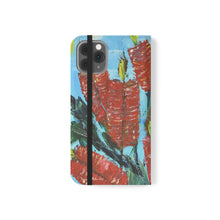Load image into Gallery viewer, Rustic Bottle Brush - PHONE CASE WALLET - by Kerry Sandhu Art
