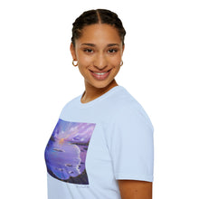 Load image into Gallery viewer, T-Shirt made from very soft materials, no side seams. Feels like bliss to wear! Many designs by Kerry Sandhu Art
