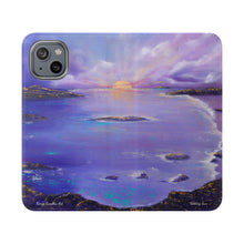 Load image into Gallery viewer, Setting Sun - PHONE CASE WALLET for Samsung &amp; iPhones - by Kerry Sandhu Art
