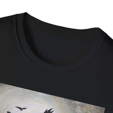 Load image into Gallery viewer, T-Shirt made from very soft materials, no side seams. Feels like bliss to wear! Many designs by Kerry Sandhu Art
