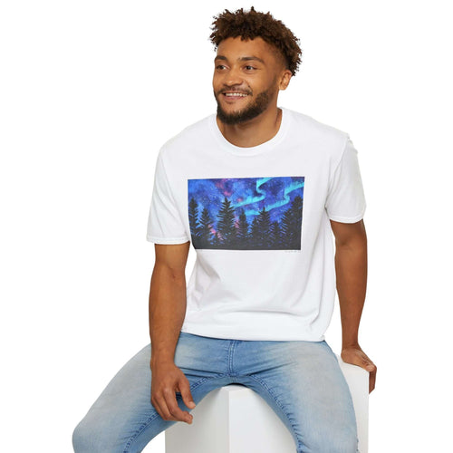T-Shirt made from very soft materials, no side seams. Feels like bliss to wear! Many designs by Kerry Sandhu Art