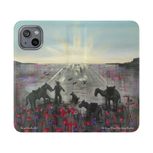 Load image into Gallery viewer, The Band Played Waltzing Matilda -PHONE CASE WALLET- by Kerry Sandhu Art
