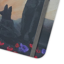 Load image into Gallery viewer, The Dust of Uruzgan (with Poppies) - PHONE CASE WALLET for Samsung &amp; iPhones - Designed from original Anzac Day artwork
