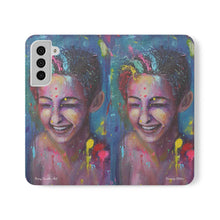 Load image into Gallery viewer, Raining Glitter - PHONE CASE WALLET for Samsung &amp; iPhones - by Kerry Sandhu Art
