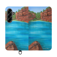 Load image into Gallery viewer, Kimberley Calling - PHONE CASE WALLET - by Kerry Sandhu Art

