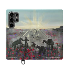 Load image into Gallery viewer, The Band Played Waltzing Matilda -PHONE CASE WALLET- by Kerry Sandhu Art
