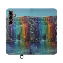 Load image into Gallery viewer, Return to Innocence - PHONE CASE WALLET - by Kerry Sandhu Art
