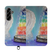 Load image into Gallery viewer, Angels Brought Me Here - PHONE CASE WALLET - by Kerry Sandhu Art
