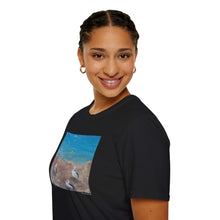 Load image into Gallery viewer, T-Shirt made from very soft materials, no side seams. Feels like bliss to wear! Many designs by Kerry Sandhu Art
