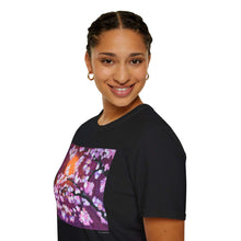 Load image into Gallery viewer, T-Shirt made from very soft materials, no side seams. Feels like bliss to wear! Many designs by Kerry Sandhu Art
