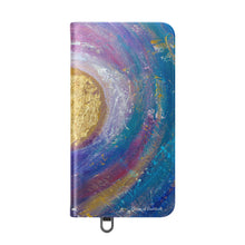 Load image into Gallery viewer, Flower of Gratitude - PHONE CASE WALLET - by Kerry Sandhu Art
