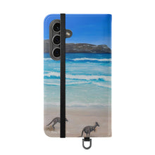 Load image into Gallery viewer, I Should Be So Lucky - PHONE CASE WALLET - by Kerry Sandhu Art
