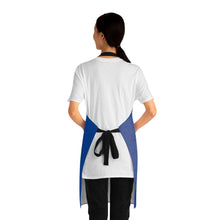 Load image into Gallery viewer, Apron - lightweight, silky finish 100% polyester, two front pockets. Many original artwork designs by Kerry Sandhu Art
