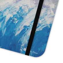 Load image into Gallery viewer, I Sat By the Ocean - PHONE CASE WALLET - by Kerry Sandhu Art
