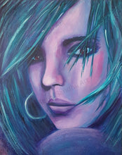 Load image into Gallery viewer, 'Psychosonic Cindy' - ORIGINAL ARTWORK - by Kerry Sandhu Art
