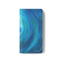 Load image into Gallery viewer, Ride the Wave - PHONE CASE WALLET - by Kerry Sandhu Art
