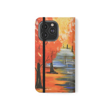 Load image into Gallery viewer, Autumn Leaves - PHONE CASE WALLET for Samsung &amp; iPhones - by Kerry Sandhu Art
