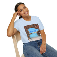 Load image into Gallery viewer, T-Shirt made from very soft materials, no side seams. Feels like bliss to wear! Many designs by Kerry Sandhu Art
