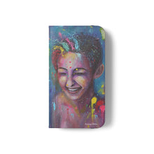 Load image into Gallery viewer, Raining Glitter - PHONE CASE WALLET for Samsung &amp; iPhones - by Kerry Sandhu Art
