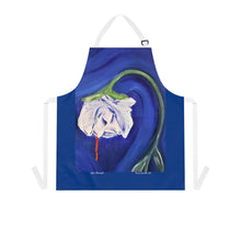 Load image into Gallery viewer, Apron - lightweight, silky finish 100% polyester, two front pockets. Many original artwork designs by Kerry Sandhu Art
