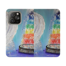 Load image into Gallery viewer, Angels Brought Me Here - PHONE CASE WALLET - by Kerry Sandhu Art
