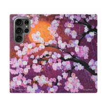 Load image into Gallery viewer, Cherry Blossom - PHONE CASE WALLET - by Kerry Sandhu Art

