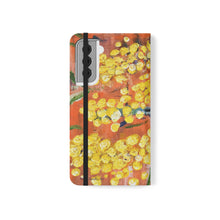 Load image into Gallery viewer, Rustic Wattle - PHONE CASE WALLET for Samsung &amp; iPhones - by Kerry Sandhu Art
