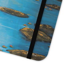 Load image into Gallery viewer, Moon River - PHONE CASE WALLET for Samsung &amp; iPhones - by Kerry Sandhu Art
