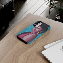 Load image into Gallery viewer, Girl On Fire - TOUGH PHONE CASES for Samsung &amp; iPhones - by Kerry Sandhu Art
