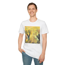 Load image into Gallery viewer, T-Shirt made from very soft materials, no side seams. Feels like bliss to wear! Many designs by Kerry Sandhu Art
