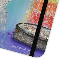 Load image into Gallery viewer, Angels Brought Me Here - PHONE CASE WALLET - by Kerry Sandhu Art
