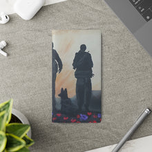 Load image into Gallery viewer, The Dust of Uruzgan (with Poppies) - PHONE CASE WALLET for Samsung &amp; iPhones - Designed from original Anzac Day artwork
