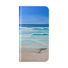 Load image into Gallery viewer, I Should Be So Lucky - PHONE CASE WALLET - by Kerry Sandhu Art
