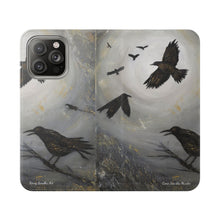 Load image into Gallery viewer, Come Join the Murder - PHONE CASE WALLET - by Kerry Sandhu Art
