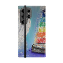 Load image into Gallery viewer, Angels Brought Me Here - PHONE CASE WALLET - by Kerry Sandhu Art
