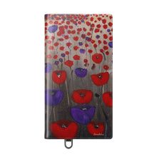 Load image into Gallery viewer, Benedictus (Poppies Only) - PHONE CASE WALLET - by Kerry Sandhu Art
