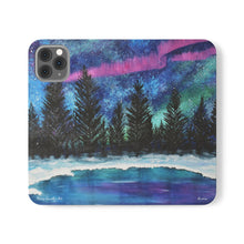 Load image into Gallery viewer, Aurora - PHONE CASE WALLET for Samsung &amp; iPhones - by Kerry Sandhu Art
