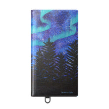 Load image into Gallery viewer, Northern Lights - PHONE CASE WALLET - by Kerry Sandhu Art
