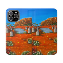 Load image into Gallery viewer, Beds Are Burning - PHONE CASE WALLET - by Kerry Sandhu Art
