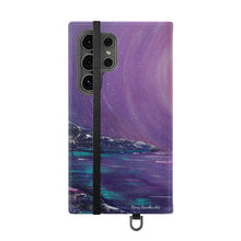 Load image into Gallery viewer, Shine Like It Does - PHONE CASE WALLET - by Kerry Sandhu Art
