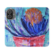 Load image into Gallery viewer, Rustic Banksia - PHONE CASE WALLET for Samsung &amp; iPhones - by Kerry Sandhu Art
