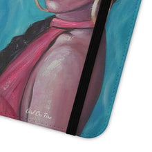 Load image into Gallery viewer, Girl On Fire - PHONE CASE WALLET - by Kerry Sandhu Art
