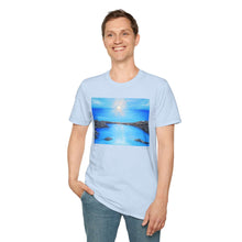 Load image into Gallery viewer, T-Shirt made from very soft materials, no side seams. Feels like bliss to wear! Many designs by Kerry Sandhu Art
