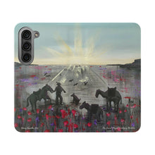 Load image into Gallery viewer, The Band Played Waltzing Matilda -PHONE CASE WALLET- by Kerry Sandhu Art

