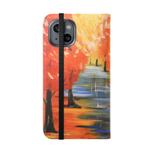 Load image into Gallery viewer, Autumn Leaves - PHONE CASE WALLET for Samsung &amp; iPhones - by Kerry Sandhu Art
