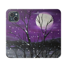 Load image into Gallery viewer, Luminescence - PHONE CASE WALLET - by Kerry Sandhu Art
