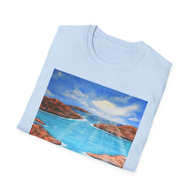 Load image into Gallery viewer, T-Shirt made from very soft materials, no side seams. Feels like bliss to wear! Many designs by Kerry Sandhu Art
