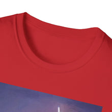 Load image into Gallery viewer, T-Shirt made from very soft materials, no side seams. Feels like bliss to wear! Many designs by Kerry Sandhu Art
