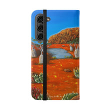 Load image into Gallery viewer, Beds Are Burning - PHONE CASE WALLET - by Kerry Sandhu Art

