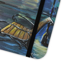 Load image into Gallery viewer, Park Bench - PHONE CASE WALLET for Samsung &amp; iPhones - by Kerry Sandhu Art
